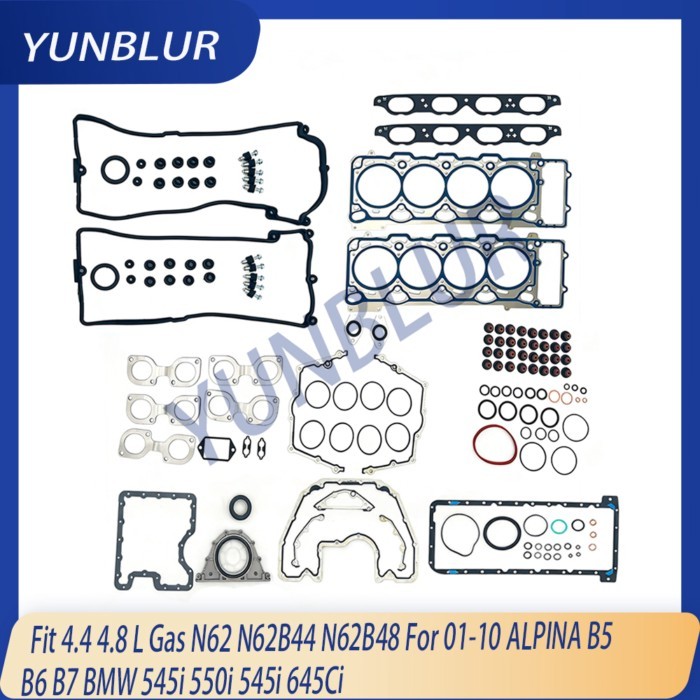 Engine Part Cylinder Head Full Gasket Set Fit 4.4 4.8 L Gas N62 N62B44 N62B48 For 01-10 ALPINA B5 B