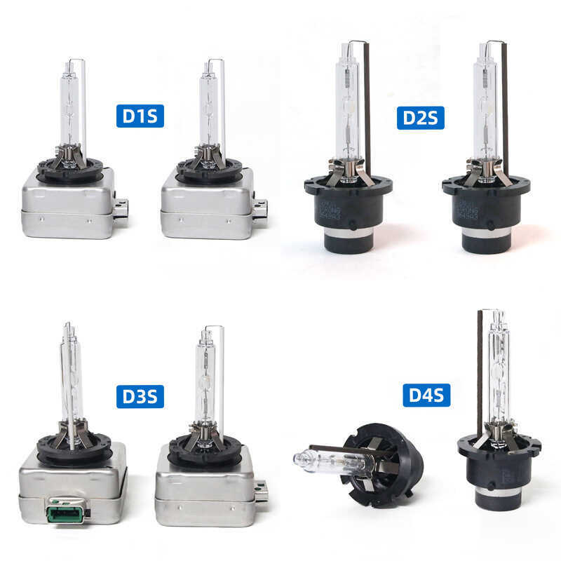 HID Xenon หลอดไฟ D1S D2S D3S D4SD5S D8S ไฟหน้ารถ LED สว่างเป็นพิเศษ 35w