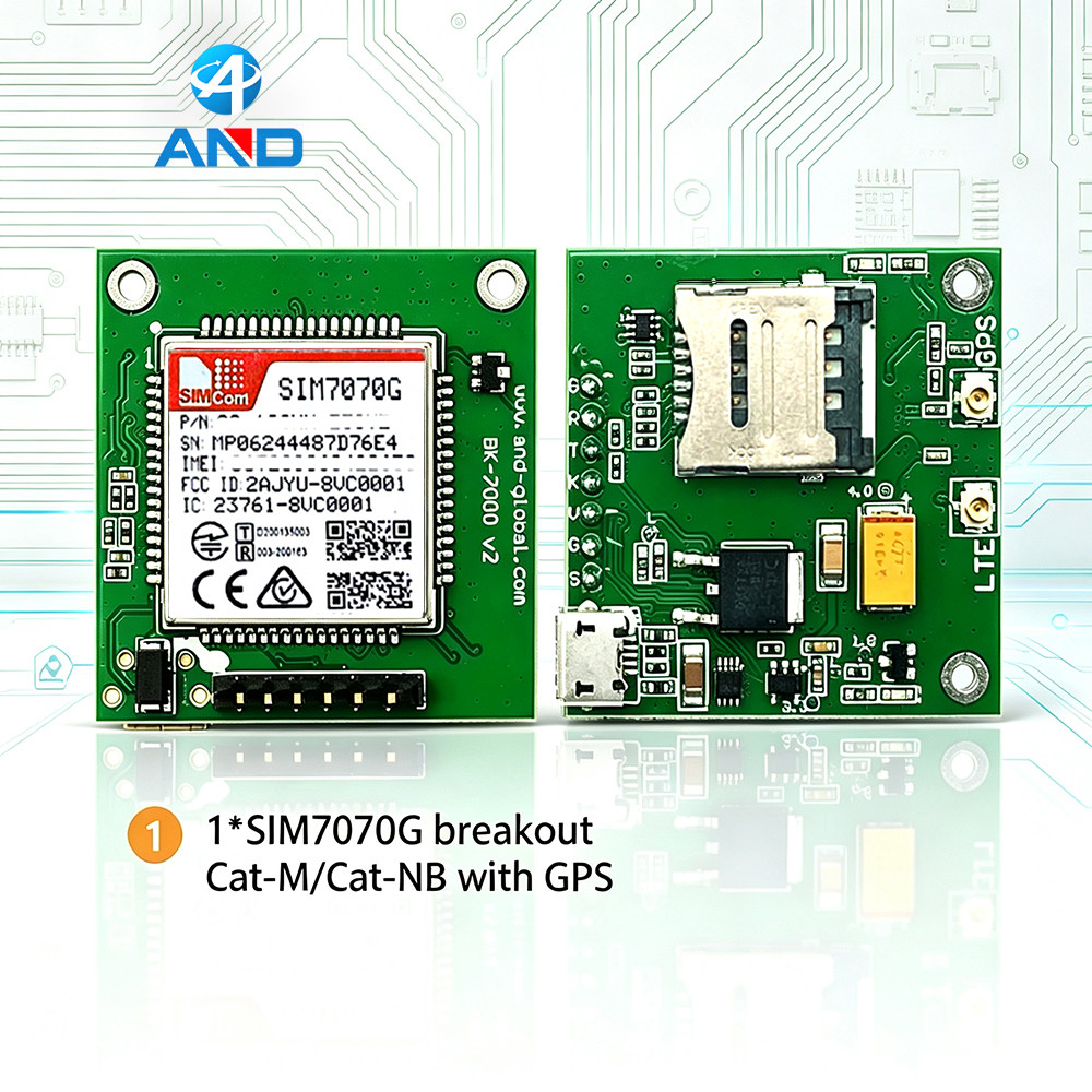 ใหม่ Global SIM7070G NB Cat-M 2G Tri-Mode IoT Module Ultra Low Sleep Current สําหรับการติดตามยานพาหน