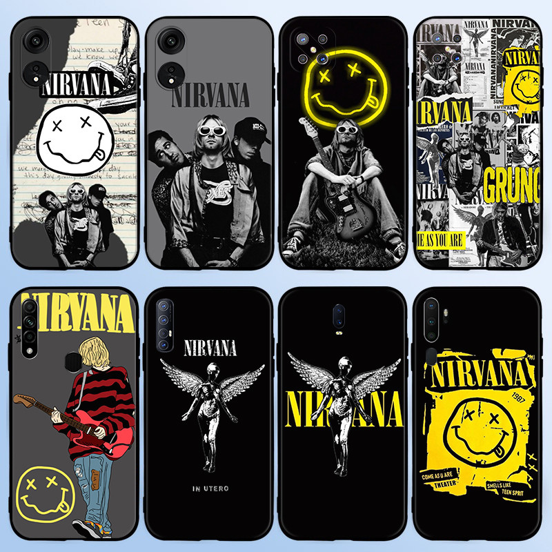 สําหรับ OPPO A57E A58 A58X A59 F1s A60 A74 A76 A77 F3 A78 A79 Nirvana 8Y16 นุ่มสีดํา TPU เคสโทรศัพท์