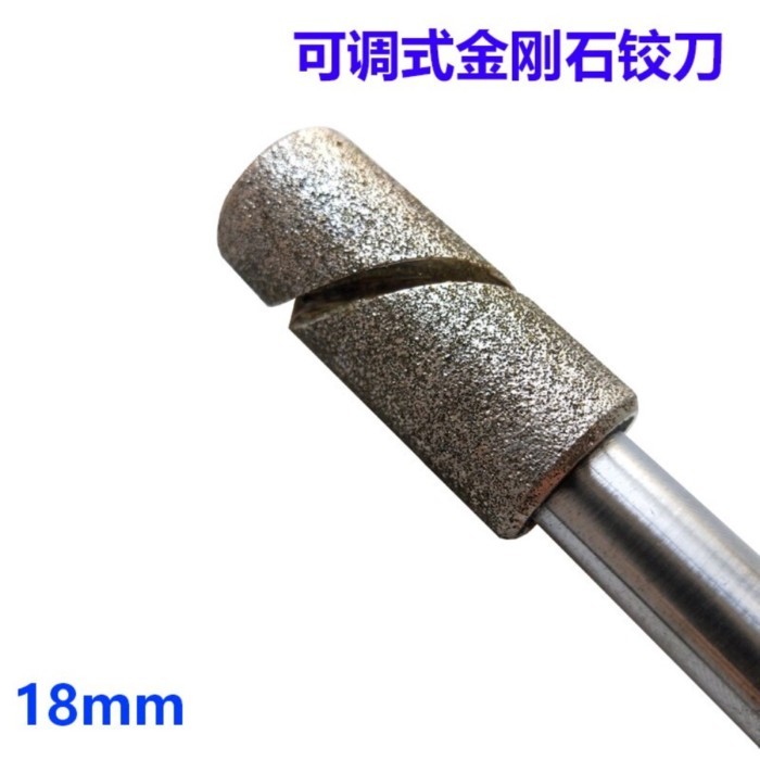 18 Diamond Reamer Grinding Honing Head Hard Machine Diamond Rod Reamer Lost Round Repair Lengthened