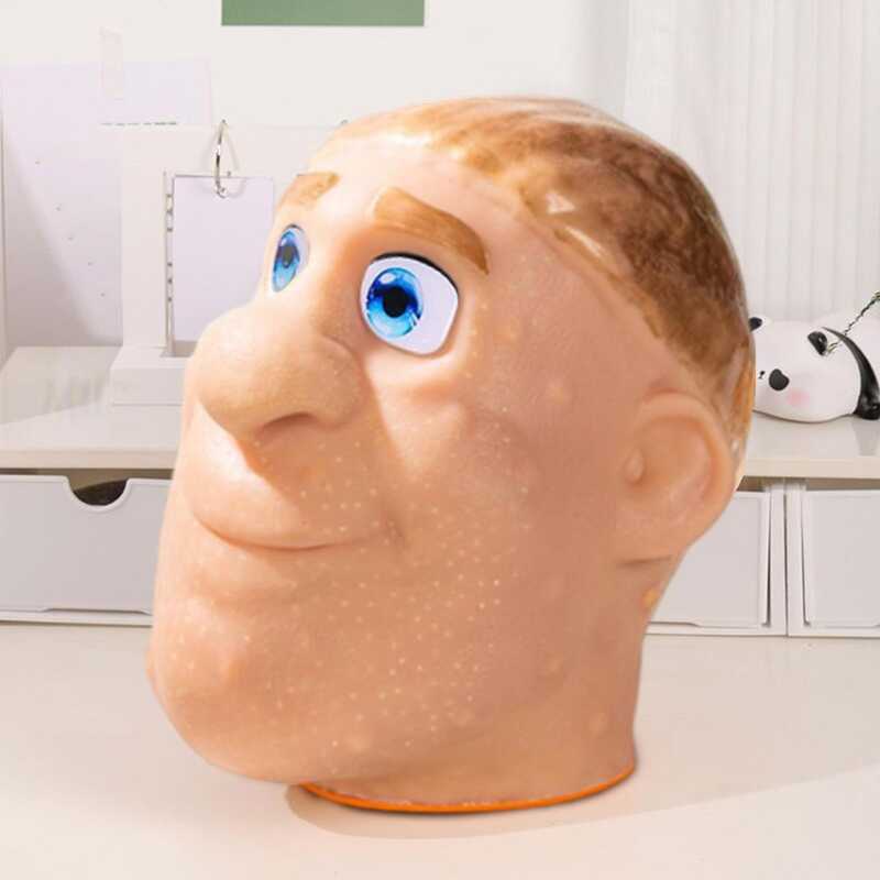 Realistic Face Silicone Pimple Pop Toy Sensory Activities For Adults Students Office Relieve Stress