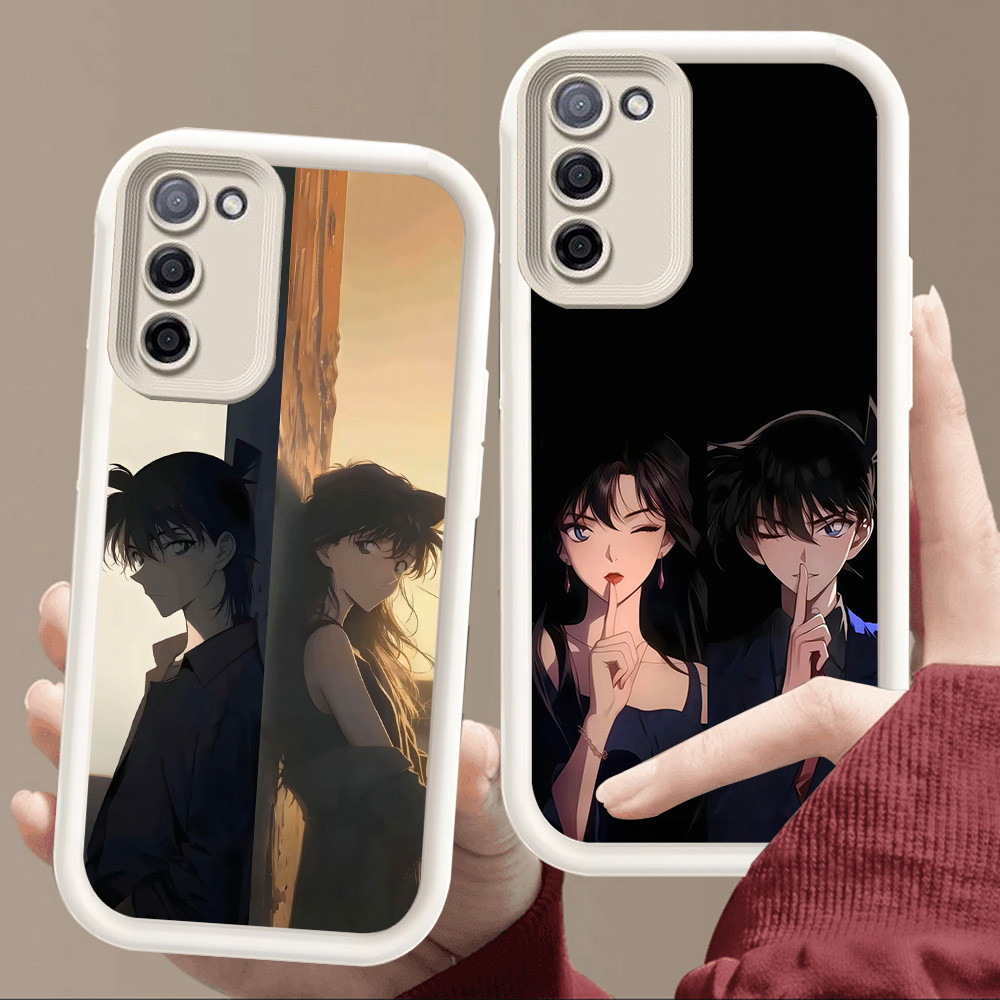 SAMSUNG เคสสําหรับSamsung J6 A31 A02 A02S M02S A03 Core A03S F02S A51 A71 M02 J4 Plusนุ่มสีขาวE79 De