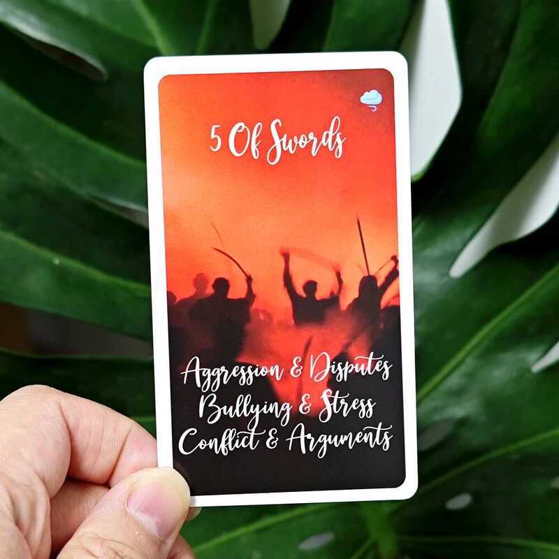 78 ชิ้น Twin Flame Awakened Path Keyword พร้อม Meaning Oracle การ์ดดาดฟ้าภาพ Tarot การ์ด 10.3*6 ซม.