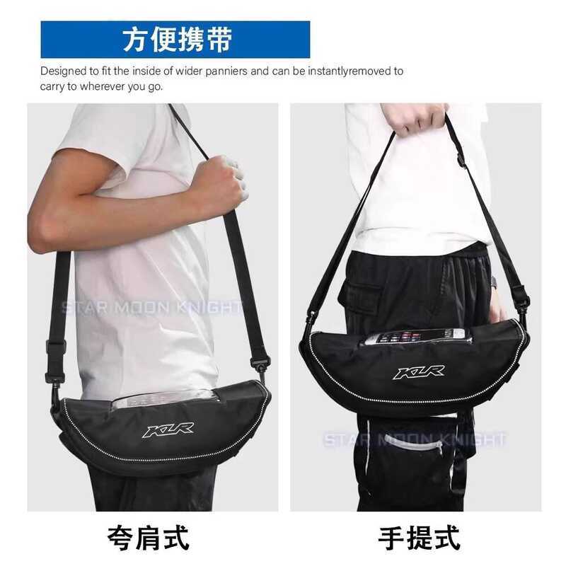 เหมาะสําหรับ Kawasaki KLR650 Adventure ABS KLX300 KLX230S แบบพกพาเครื่องมือกระเป๋ากันน้ํา