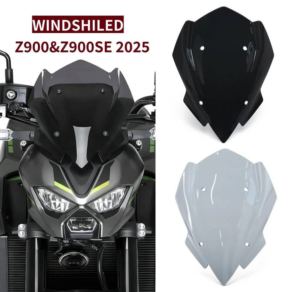 สําหรับ KAWASAKI Z900 Z900SE 2025 Z900 SE อุปกรณ์เสริมรถจักรยานยนต์กีฬากระจก Fairing Wind Deflectors