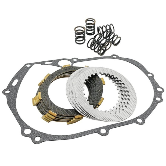 Clutch Kit Friction Plates Springs & Gasket For Kawasaki KLX110L KLX110 Z125 Suzuki DRZ110