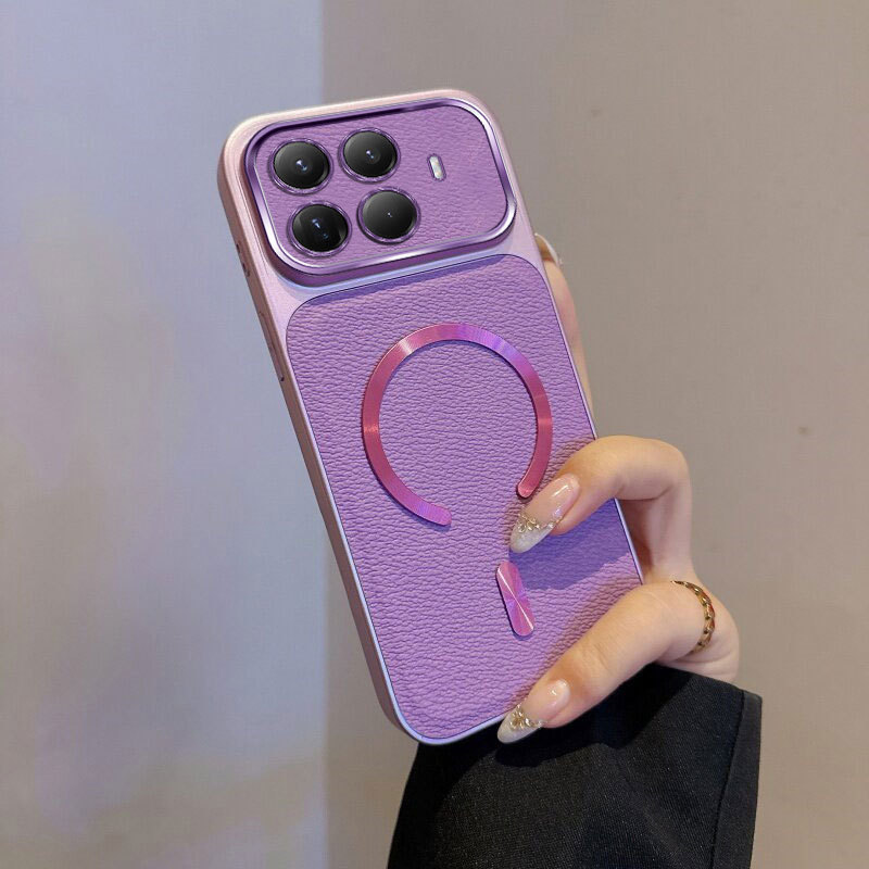 เคสสําหรับ POCO F8 Ultra 5G F8 Pro 5G ใหม่หนังระดับไฮเอนด์ TPU เคสโทรศัพท์แบบนุ่มพร้อมการออกแบบดูดแม