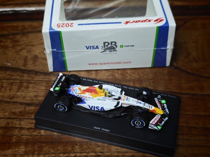 SPARK รุ่น 1/64 2025 Japan Station Red Bull Second Team VCARB 02 6 #Hajar