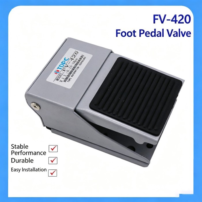 Pneumatic Valve 4F210-08 FV-02  FV320 FV420 ST-402 PT1/4 Foot Switch Cylinder Air Exchange Directio