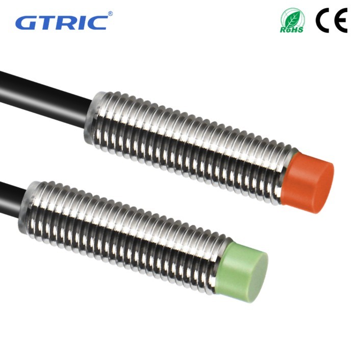 GTRIC PR08 Inductive Proximity Sensor Switch M8 Short Type 12-24V DC Non-Flush PR08-2DN PR08-2DP NP