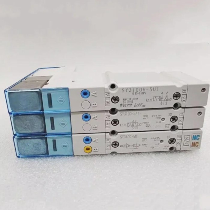 Solenoid Valve SY3A00 SY3100 SY3100-5U1 SY3200-5U1 SY5100-5U1 SY5A00-5U1 SY5200-5U1 SY5300-5U1 SY3A