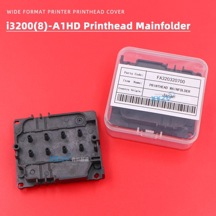 Brand New I3200 (8) HD 8 Color Print Head Cover Adapter for Eco Solvent Printer UV Machine Eposn I3
