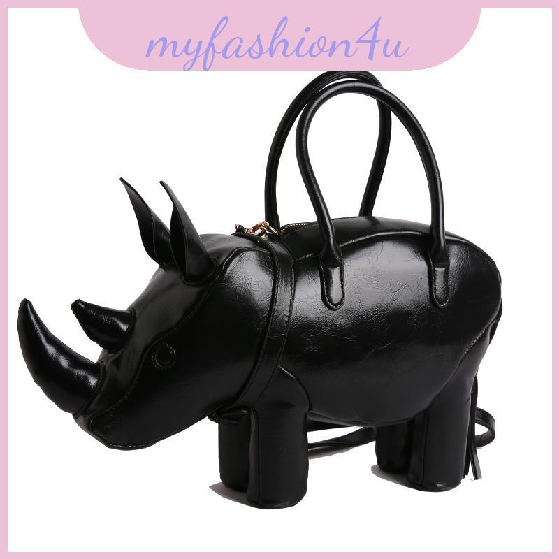 Unique Form Animal Pu Tote พร้อมกระเป๋าภายในและกระเป๋าซิปแฟชั่น Street สําหรับ