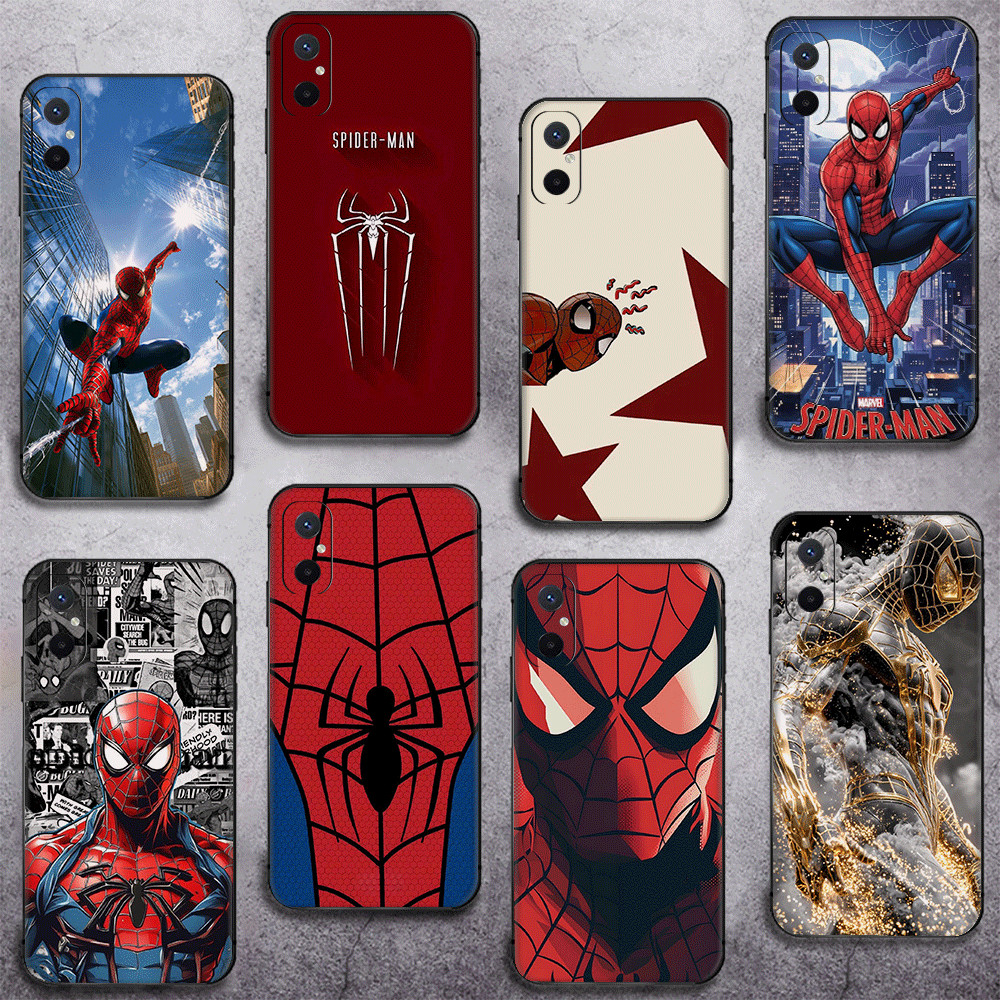 สําหรับ Redmi Note 4 13 14 Pro Plus Turbo TPU เคสโทรศัพท์แบบนุ่มฝาครอบป้องกัน B9 Spiderman