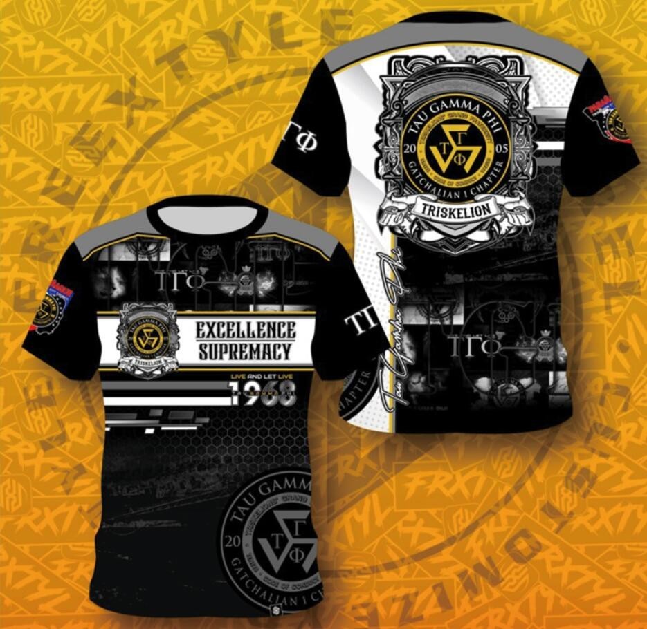 82f40b0 ครบรอบ 56 ปี triskelion tshirt S-5XL เต็มระเหิด tau gam phi 1968 พบ 3D พิมพ์ฟรีที่กําหนดเอง 