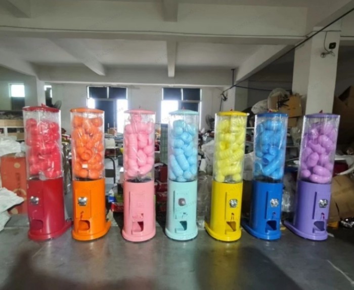 Big Dream Girl Capsule Vending Machine Coin & Token Payment System Plastic Metal Mall Toy Dispenser