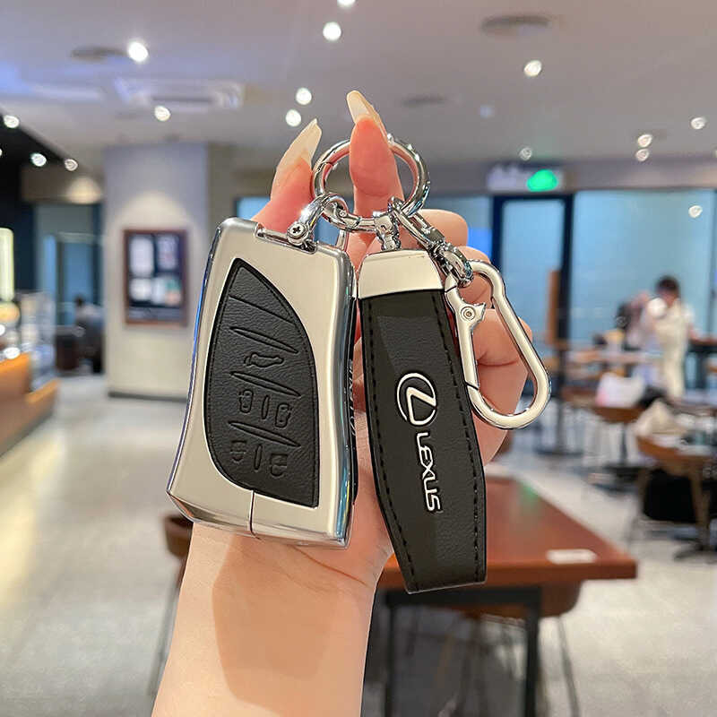 เหมาะสําหรับ Lexus LM350h กระเป๋า LM5h หัวเข็มขัดเปลือก Lelfa LM5H ฝาครอบกุญแจรถโลหะ