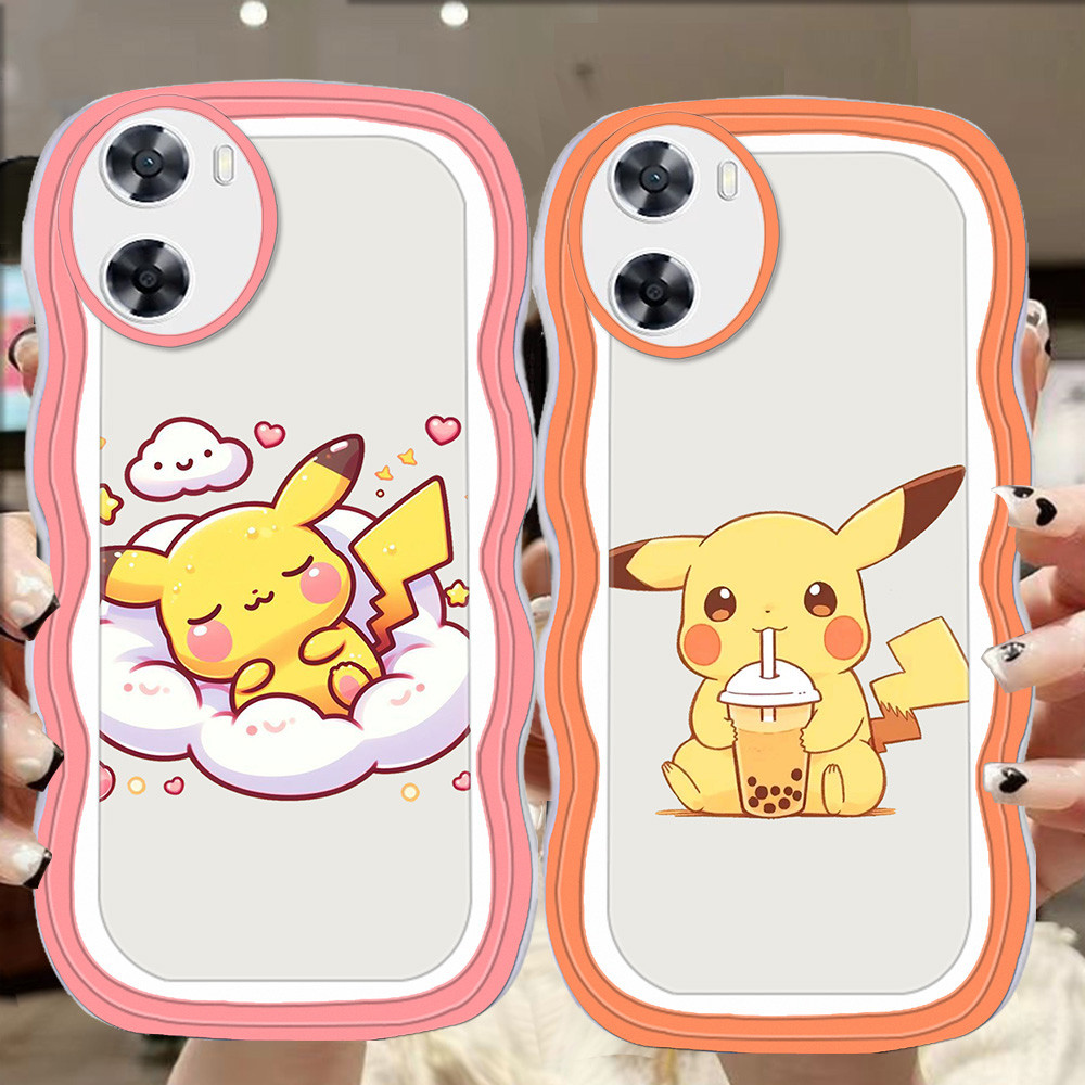A-18 Pokemon TPU สําหรับ OPPO A57s A77s A76 A36 A77 A57e A57 5G กรณีโปร่งใส