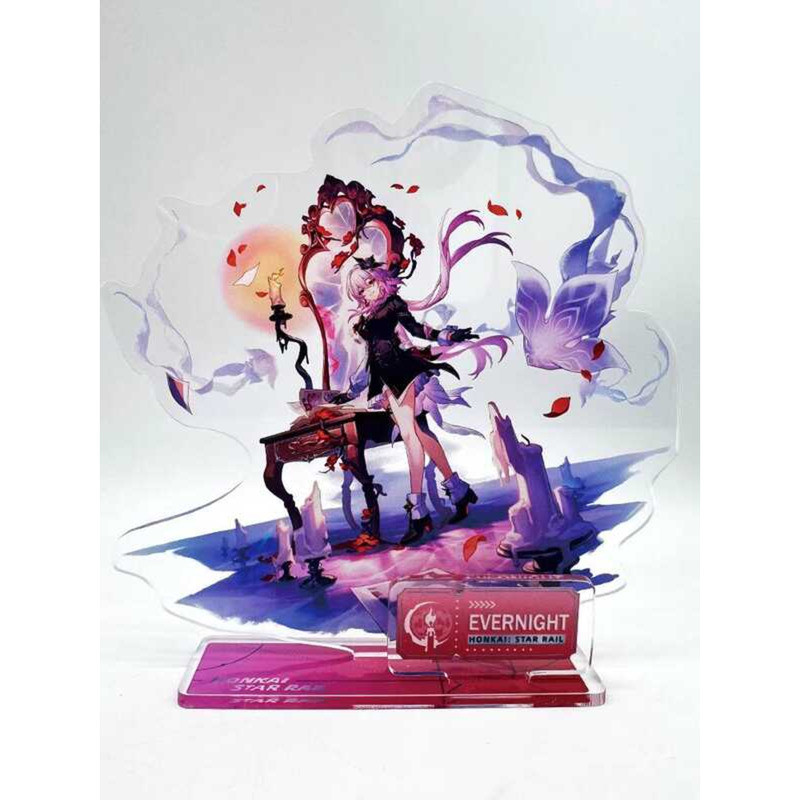 ยุบรถไฟดาวยี่ห้อใหม่ตัวอักษร Dan Ripples เก่า Ripples Hengteng Wild Night Moon อะคริลิคขาตั้งเครื่อง