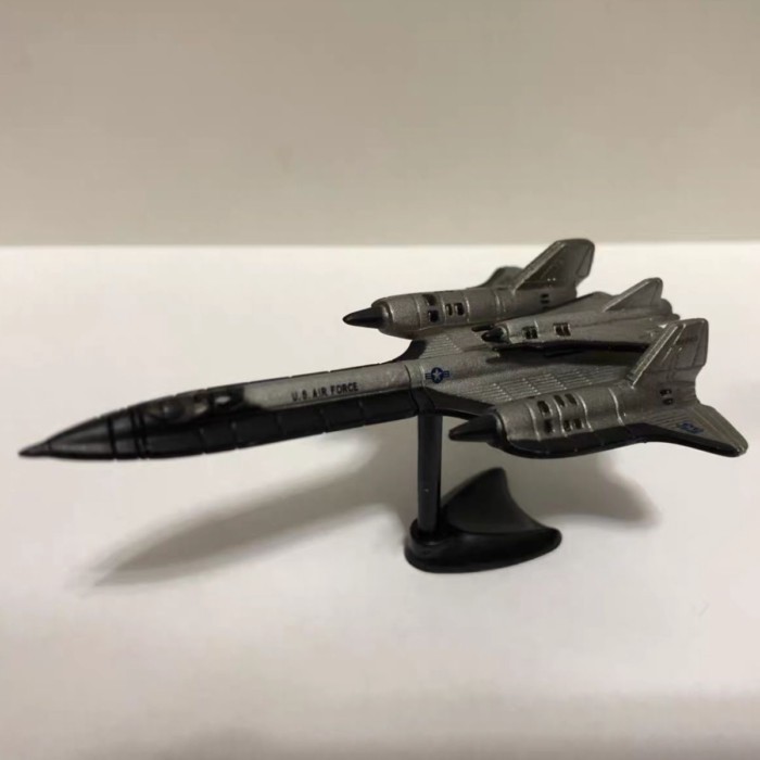 FURUTA5 Worlds Fighter Part 1 SR-71 Blackbird Reconnaissance Aircraft Capsule Toy Model ผลิตภัณฑ์สํา