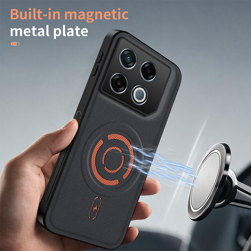 เคสแม่เหล็กสําหรับ Infinix GT 50Pro 30Pro 30 20Pro ⭐️ฝาครอบโทรศัพท์หนังชาร์จไร้สาย⭐️ เคสกันกระแทกแม่