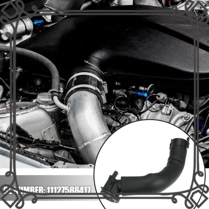 Q2-Engine Valve Cover Vent Hose 11127588417 Component For BMW X1 X3 X4 X5 X6 2.0L N20 228I 320I 328