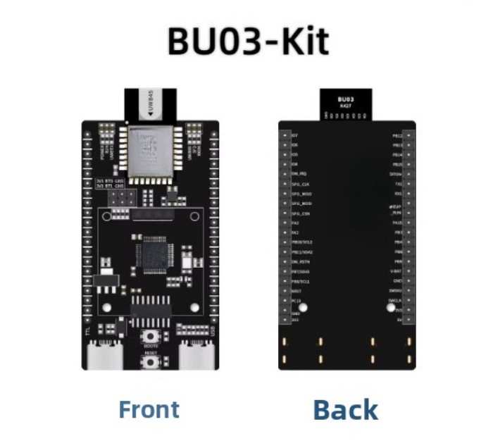 BU03 UWB Indoor Positioning Module Development Board 10cm High Precision TWR Two-Way Ranging