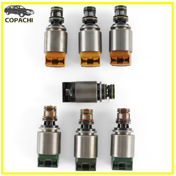 7pcs Refurbished Car Transmission Solenoid Kit 6HP19 6HP26 6HP32 6HP21 6HP28 6HP34 For AUDI A6 A8 Q