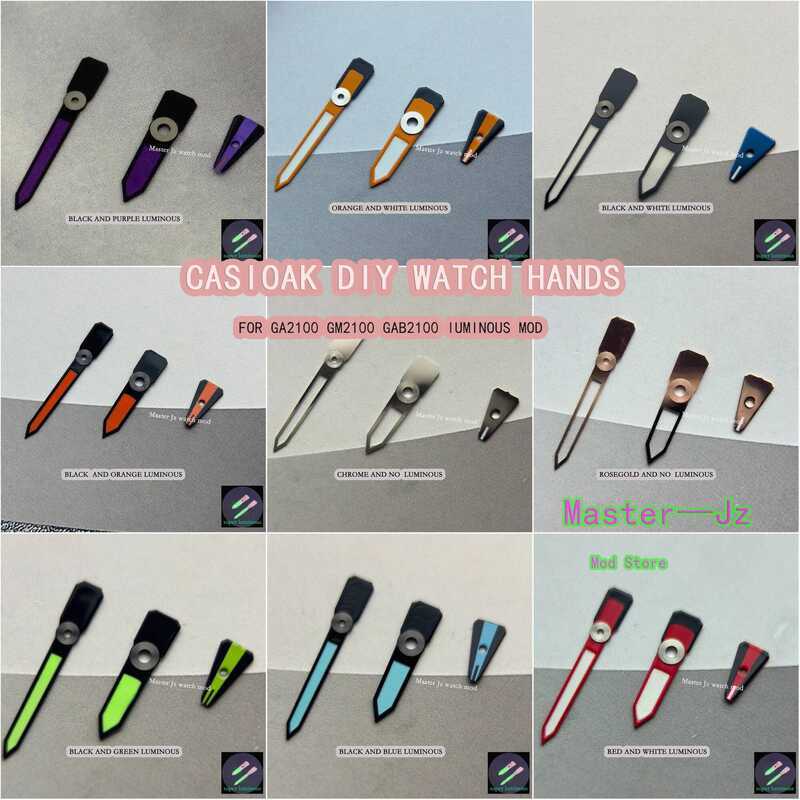 n Ga2100 High Quality Hands Various Styles Fit Gm/Gmas2100 Watch Hand Pointer Modifiion Accessories