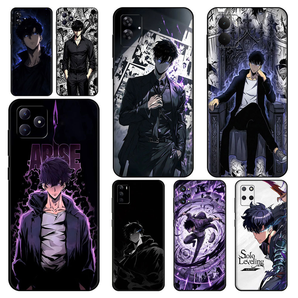 Passion การ์ตูน Solo Leveling อะนิเมะ ^SL5 สําหรับ Realme GT neo 3T P1 C85 C75x C71 15X GT2 Pro ป้อง