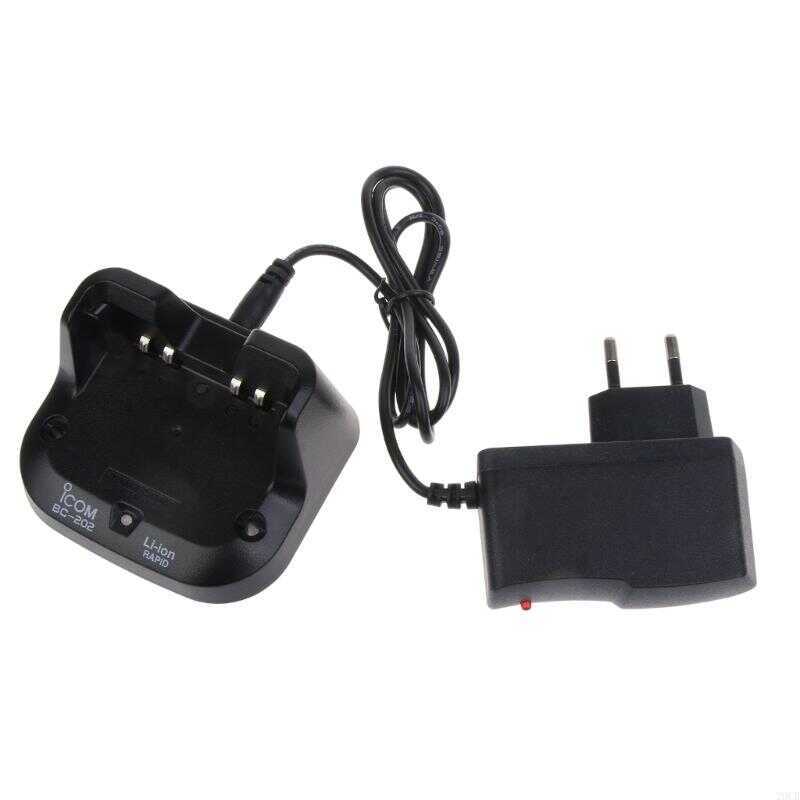 ▥ Bc-202 เครื่องชาร์จตั้งโต๊ะสำหรับเครื่องส่งรับวิทยุ ICOM Id-31 Id-31A Id-31E Id-51A Id-51E Ic