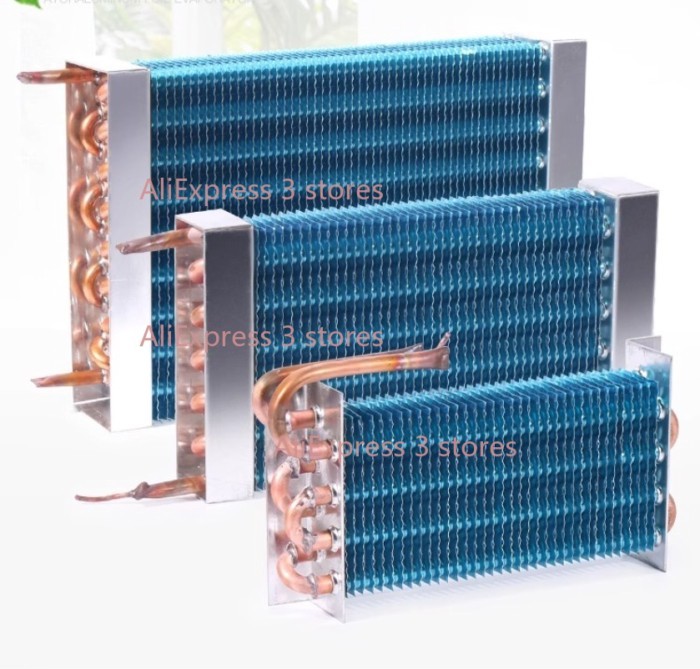 Evaporator Freezer Refrigerator Freezer Refrigerated Display Cabinet Freezer Copper Tube Fin Air-co