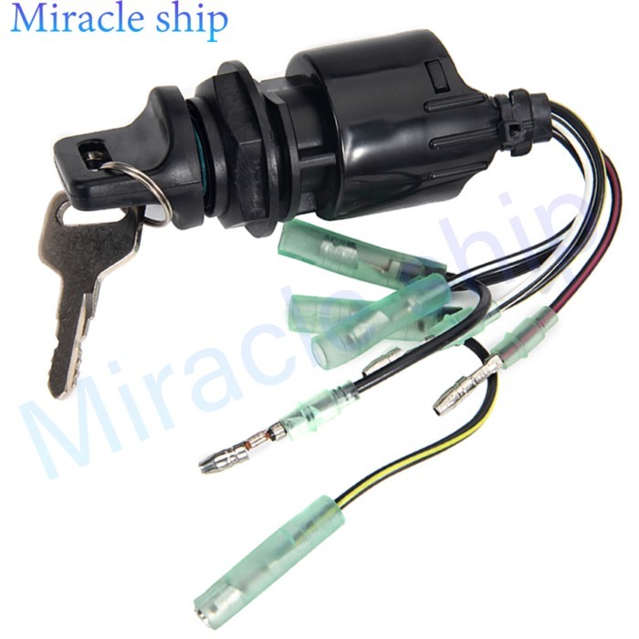 35100-ZV5-013 35100ZV5013 Ignition Switch & Key for Honda BF115 BF135 BF150 BF200 BF225 Remote Cont