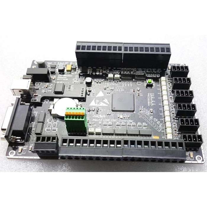Mach3 USB CNC 3 axis 4 axis 5 axis 6 axis engraving machine interface board, Weiwei movement contro