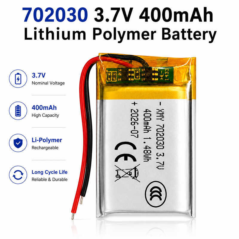 thium Polymer Li-Po Rechargeable Battery For DIY Mp3 Mp4 GPS PSP DVR Speaker Toys Beauty Instrument