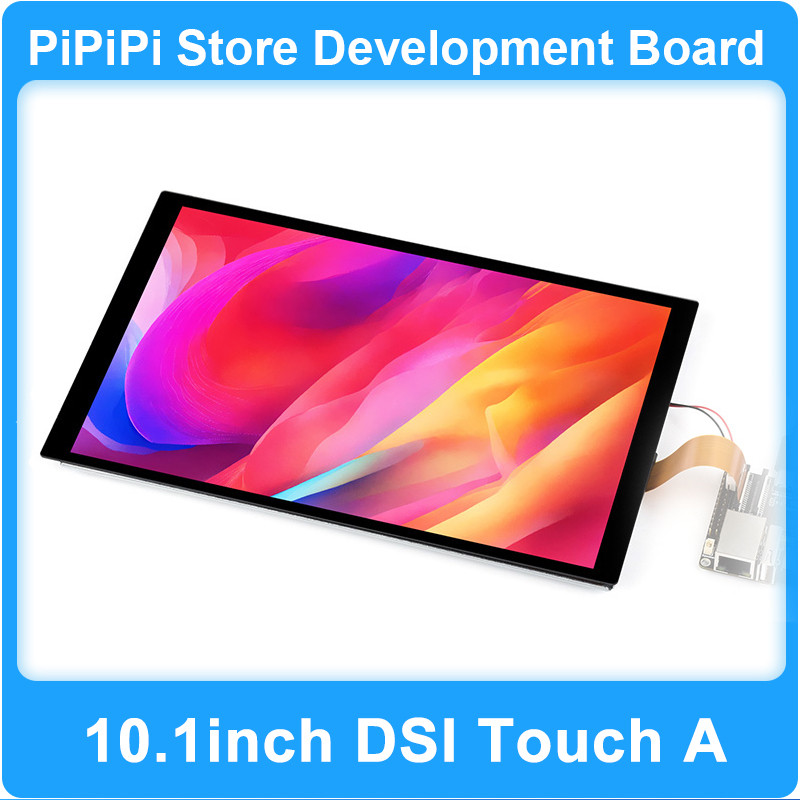 10.1 นิ้ว DSI Capacitive Touch จอแสดงผล 8001280 MIni DSI อินเทอร์เฟซ IPS สําหรับ Raspberry Pi 5 4B 3