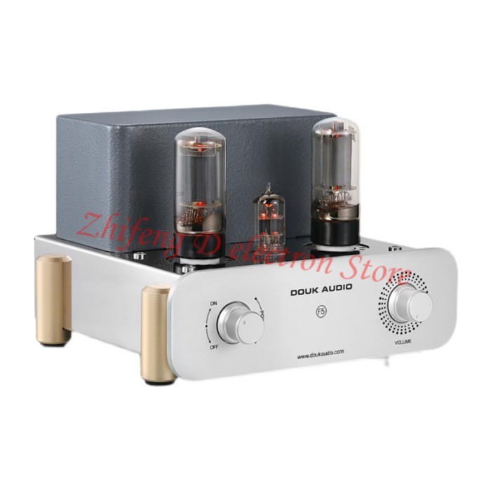 6L6+6N1 pure Class A HiFi single-ended vacuum tube power amplifier, can replace EL34 tube, speaker