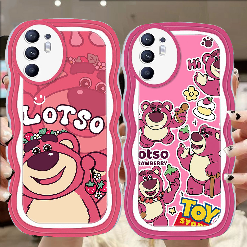 A-98Lotso TPU Casing สําหรับ OPPO Reno 4 4F 6 5 Lite 5G เคสใส