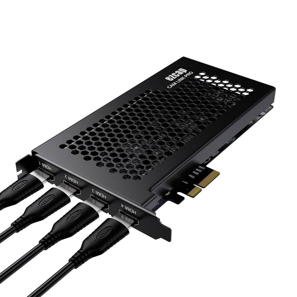 EZCAP335 PCIe 4 พอร์ต HDMI Audio Video Capture Card Recording สําหรับ Multicam Live Streaming กล้องว