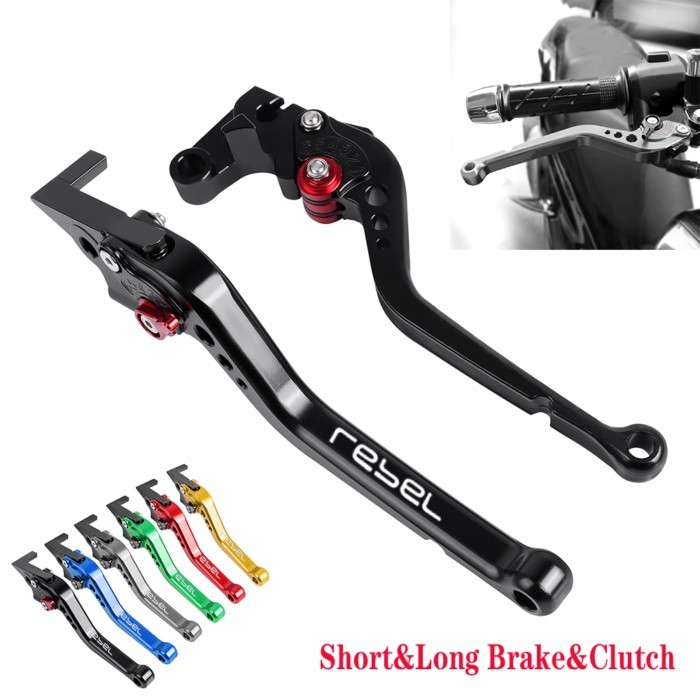 Short&Long Brake Clutch Levers For HONDA CMX 500 CMX 300 REBEL 300 500 CMX500 CMX300 2017-2023 Moto
