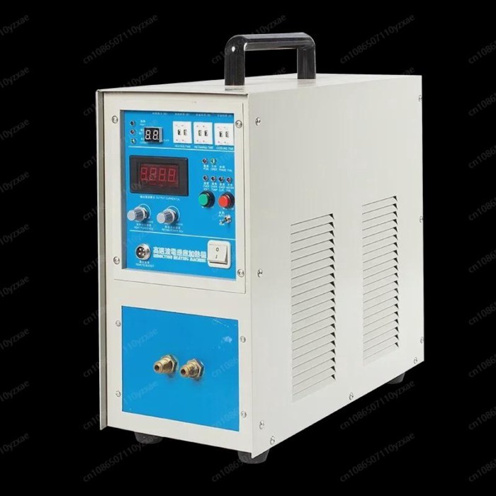 25KW 30-100KHz High Frequency Induction Heater Furnace ZVS Induction Heater Silver Gold Melting Fur