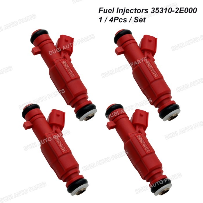 1/4 Fuel Injectors 35310-2E000 For HYUNDAI ELANTRA VI VII SONATA TUCSON VELOSTER KONA i40 KIA SOUL