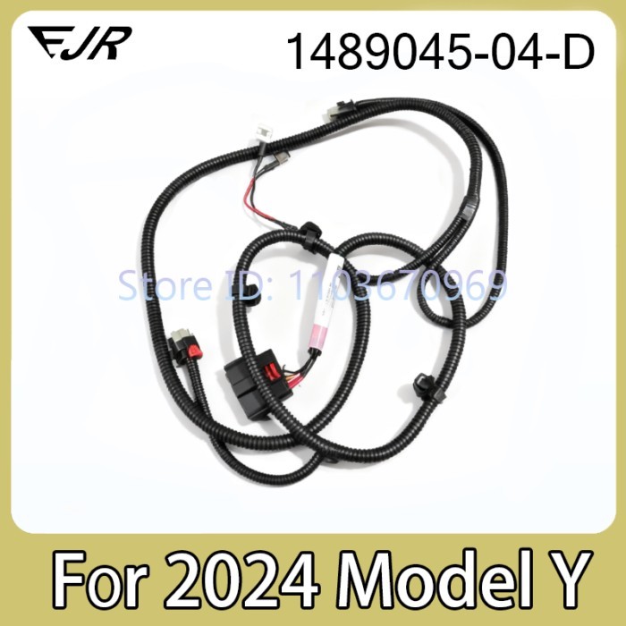 Suitable for Tesla Model Y 1489045-04-D front bumper wiring harness reversing radar wiring harness