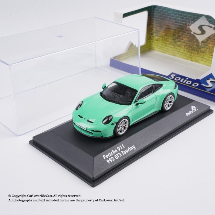 Solido/Solido 1: 43 Porsche 911 (992) GT3 TOURING โมเดลรถโลหะผสม