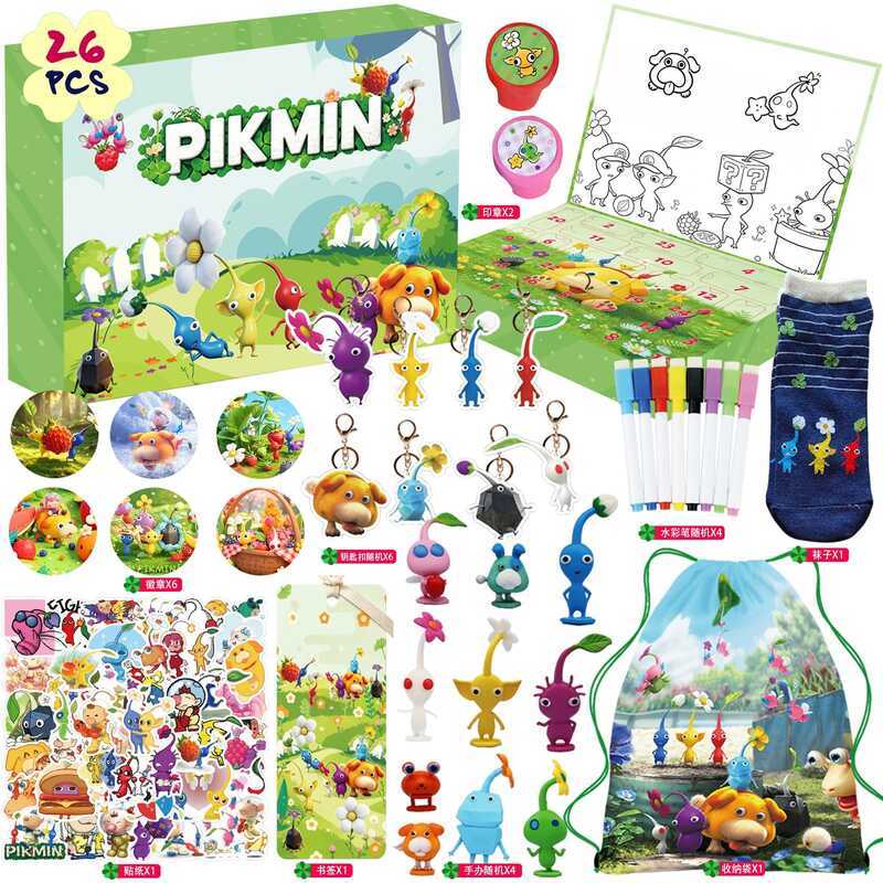 การ์ตูน Elf Doll Poke Music Kumi Pikmin Poke Music Mystery Box ปฏิทินจุติ Decompression Hole Music D