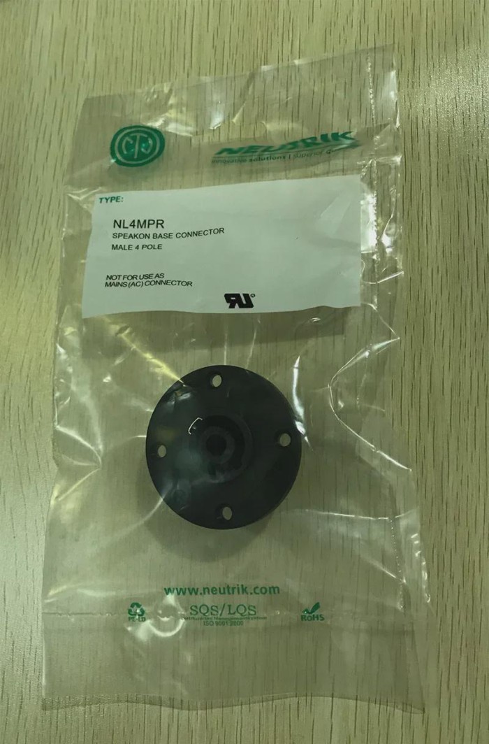 10pcs Original good quality Compatible with Neutrik NL4MPR 4 pole gear female round pro Speakon con