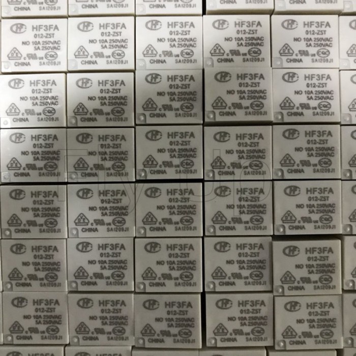 Free shipping 10PCS 100% Original New HF HF3FA 012-ZTF 012-ZST HF3FA-012-ZST HF3FA-012-ZTF 5PINS 10
