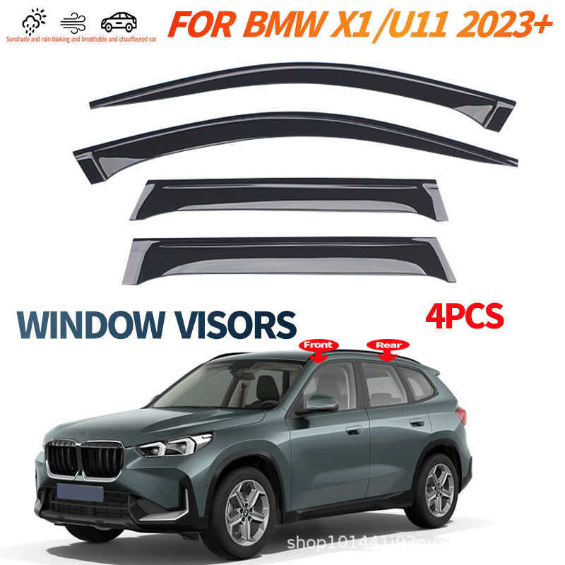 เหมาะสําหรับแกนสั้นในต่างประเทศ 2023 ใหม่ BMW X1 Rain Rain Guard BMW X1 SWB U11Window visor