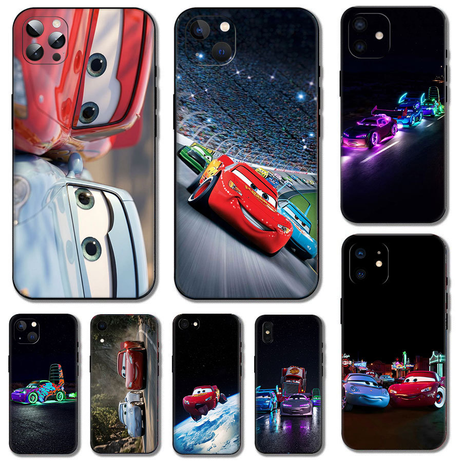 Lightning McQueen รถยนต์ภาพเคลื่อนไหว ^EQ-9 สําหรับ iPhone 5 5s SE 6 6s Plus 7 8 Plus SE X XR XS Max